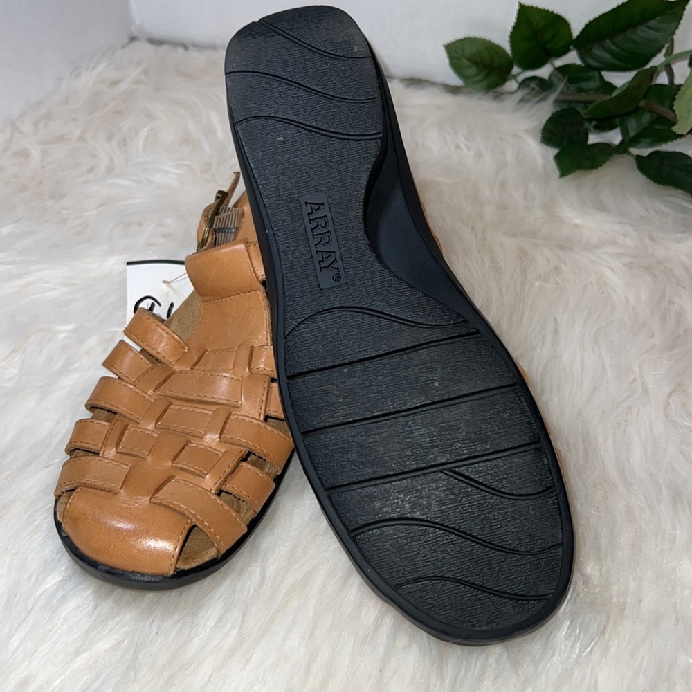 🎉HP🎉Array Leather Sandals - Picture 7 of 12
